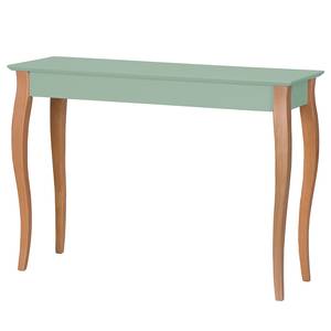 Tavolo consolle Lillo Legno massello di faggio / MDF - Verde chiaro - HellVerde - Larghezza: 105 cm