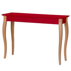 Wandtafel Lillo massief beukenhout/MDF - rood - Rood - Breedte: 105 cm