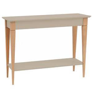 Konsolentisch Mimo Buche massiv / MDF - Beige - Breite: 105 cm