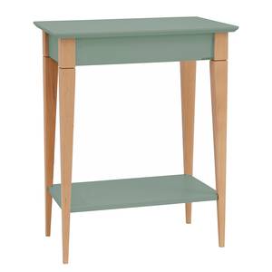 Tavolo consolle Mimo Legno massello di faggio / MDF - Verde chiaro - HellVerde - Larghezza: 65 cm