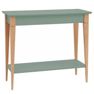 Tavolo consolle Mimo Legno massello di faggio / MDF - Verde chiaro - HellVerde - Larghezza: 85 cm