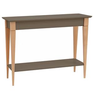 Konsolentisch Mimo Buche massiv / MDF - Braun - Breite: 105 cm