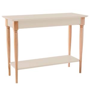 Tavolo consolle Mamo Legno massello di faggio / MDF - Beige - Beige - Larghezza: 105 cm