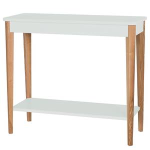 Wandtafel Ashme massief essenhout/MDF - mintkleurig - Mintkleurig - Breedte: 85 cm