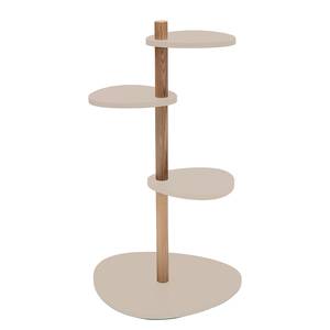 Pflanzenregal Magla Esche massiv / MDF - Beige - Beige