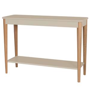 Console Ashme Frêne massif / MDF - Beige - Beige - Largeur : 105 cm