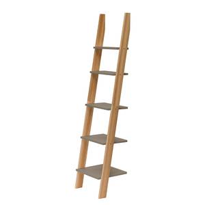 Scaffale a scala Ashme A Legno massello di frassino / MDF - Marrone - Marrone - Larghezza: 45 cm