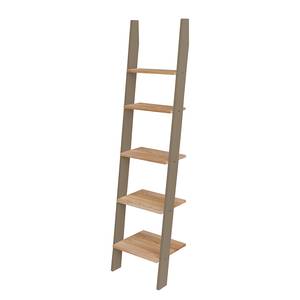 Ladderkast Ashme type B massief essenhout/MDF - bruin - Bruin