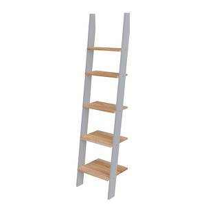 Ladderkast Ashme type B massief essenhout/MDF - grijs - Grijs