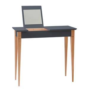 Coiffeuse Mimo Hêtre massif / MDF - Anthracite - Anthracite - Largeur : 65 cm