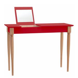 Kaptafel Mamo massief beukenhout/MDF - rood - Rood - Breedte: 105 cm