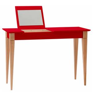 Toeletta Mimo Legno massello di faggio / MDF - Rosso - Rosso - Larghezza: 105 cm