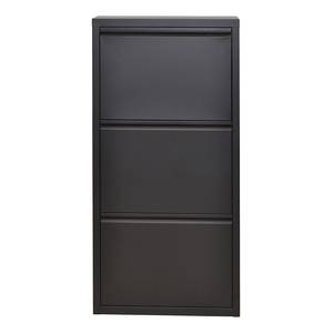 Armoire à chaussures Briscol Métal - Anthracite - 50 x 104 cm