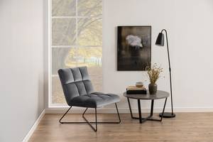 Loungefauteuil Netta Donkergrijs