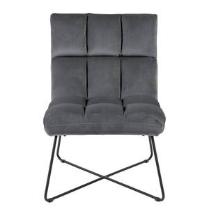 Loungefauteuil Netta Donkergrijs