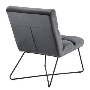 Loungefauteuil Netta Donkergrijs