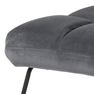 Loungefauteuil Netta Donkergrijs