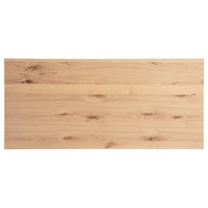 Eettafel Legga type A fineer van echt hout/metaal - Knoestige eikenhouten - Breedte: 200 cm