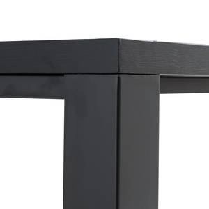 Table Legga - Type B Chêne noir - Largeur : 200 cm