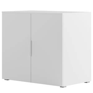 Élément d’armoire mi-hauteur Nikko 80 cm Blanc alpin - Poignée en métal