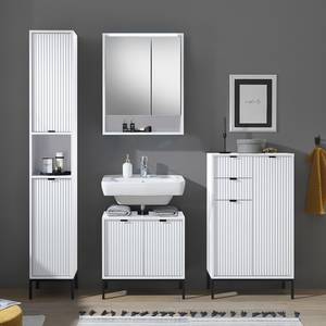 Armoire midi Juvara Blanc mat