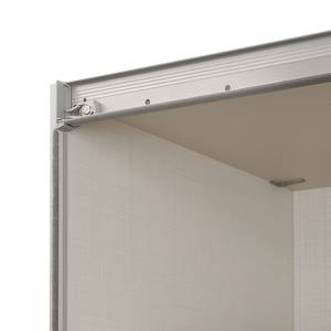 Schwebetürenschrank Sinfonie Plus Typ B Eiche Artisan Dekor - 298 x 240 cm - Basic - Grau