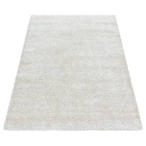 Tapis épais Asilah Polyester - Blanc cassé - 160 x 230 cm - Blanc laine - 160 x 230 cm