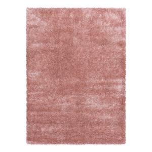 Hoogpolig vloerkleed Asilah polyester - roze - 80 x 150 cm - Roze - 80 x 150 cm