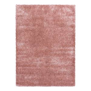 Hoogpolig vloerkleed Asilah polyester - roze - 60 x 110 cm - Roze - 60 x 110 cm