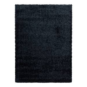 Tapis épais Asilah Polyester - Noir - 140 x 200 cm - Noir - 140 x 200 cm