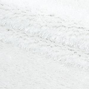 Tappeto a pelo lungo Asilah Poliestere - Bianco neve - 160 x 230 cm - Bianco neve - 160 x 230 cm