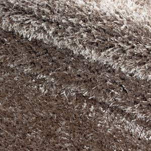 Tapis épais Asilah Polyester - Taupe - 160 x 160 cm - Taupe - 160 x 160 cm