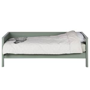 Houten bed Melholt massief grenenhout - smaragdgroen - 90 x 200 cm - Smaragdgroen