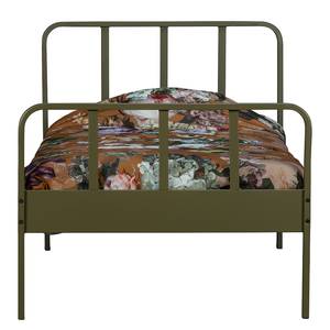 Letto singolo Agersted Acciaio - 90 x 200 cm - Verde scuro