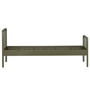 Letto singolo Agersted Acciaio - 90 x 200 cm - Verde scuro