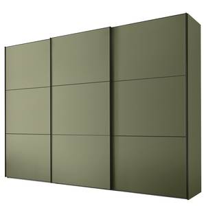 Schwebetürenschrank Includo Typ A Blassgrün - Breite: 298 cm - Classic - Grau