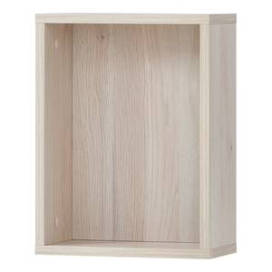 Open wandkast Lindholm zandkleurige eikenhouten look