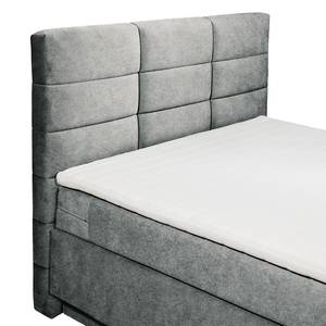 Boxspring Tossicia Microvezel Salvo: Grijs