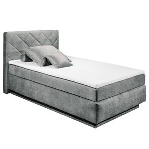 Lit boxspring Assergi Microfibre Salvo: Gris