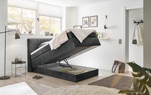 Boxspring Elfies Microvezel Salvo: Antracietkleurig