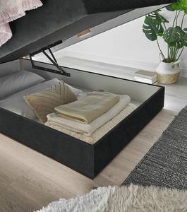 Boxspring Elfies Microvezel Salvo: Antracietkleurig