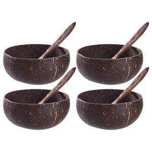 Geschirr-Set COCONUT 8-teilig Schima / Kokosnuss - Braun