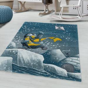 Tapis de chambre d’enfant Pingouin Polypropylène - Bleu - 120 x 170 cm - 120 x 170 cm