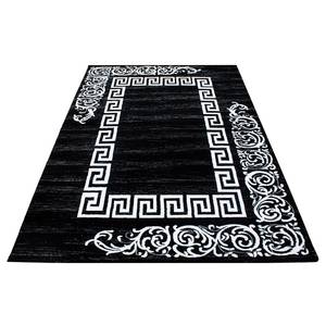 Kurzflorteppich Santorini Polypropylen - Schwarz - 160 x 230 cm - Schwarz - 160 x 230 cm