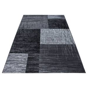 Laagpolig vloerkleed Peredo polypropeen - zwart - 160 x 230 cm - 160 x 230 cm