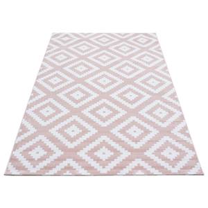 Tapis Valverde Polypropylène - Rose - 80 x 150 cm - Rose foncé - 80 x 150 cm