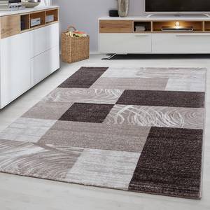 Tapis Barcelos Polypropylène - Marron - 160 x 230 cm - Marron - 160 x 230 cm