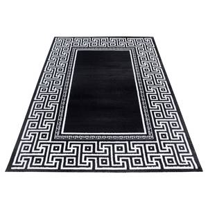 Tapis Patras Polypropylène - Noir - 160 x 230 cm - Noir - 160 x 230 cm