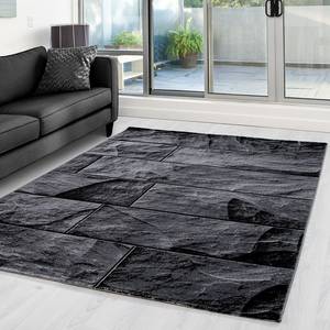 Laagpolig vloerkleed Amarante polypropeen - zwart - 120 x 170 cm - 120 x 170 cm