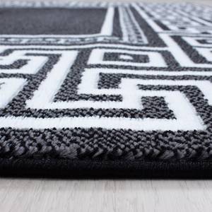 Laagpolig vloerkleed Patras polypropeen - zwart - 80 x 150 cm - Zwart - 80 x 150 cm